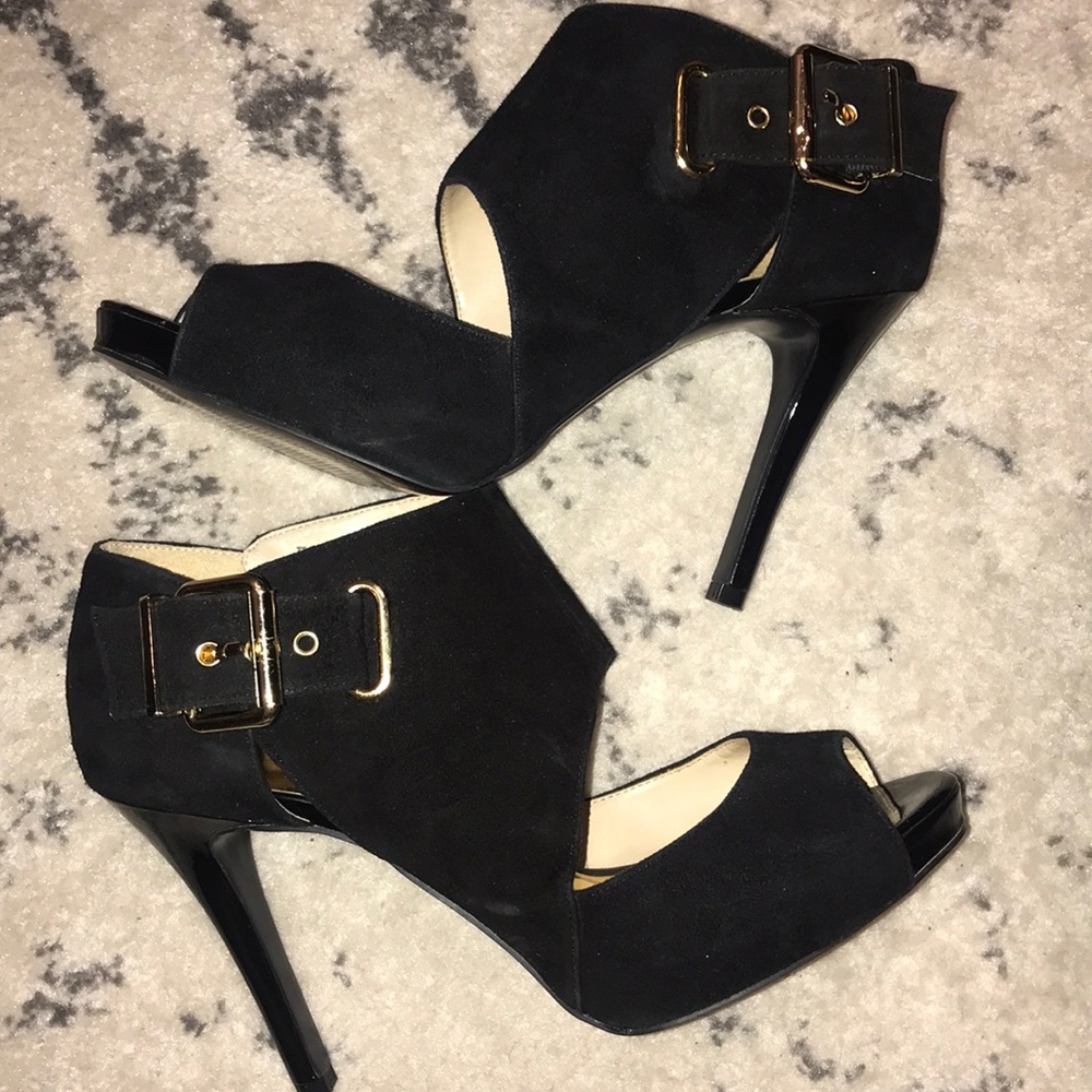 Nine West ‘The Ocean’ pumps - black suede 8 1/2